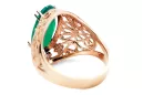 Ring Vintage Jewlery Emerald Original Vintage 14K Rose Gold vrc074r